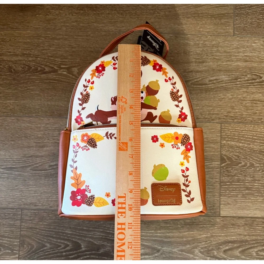 Chip ‘n’ Dale Loungfly Acorns Mini Backpack NWT